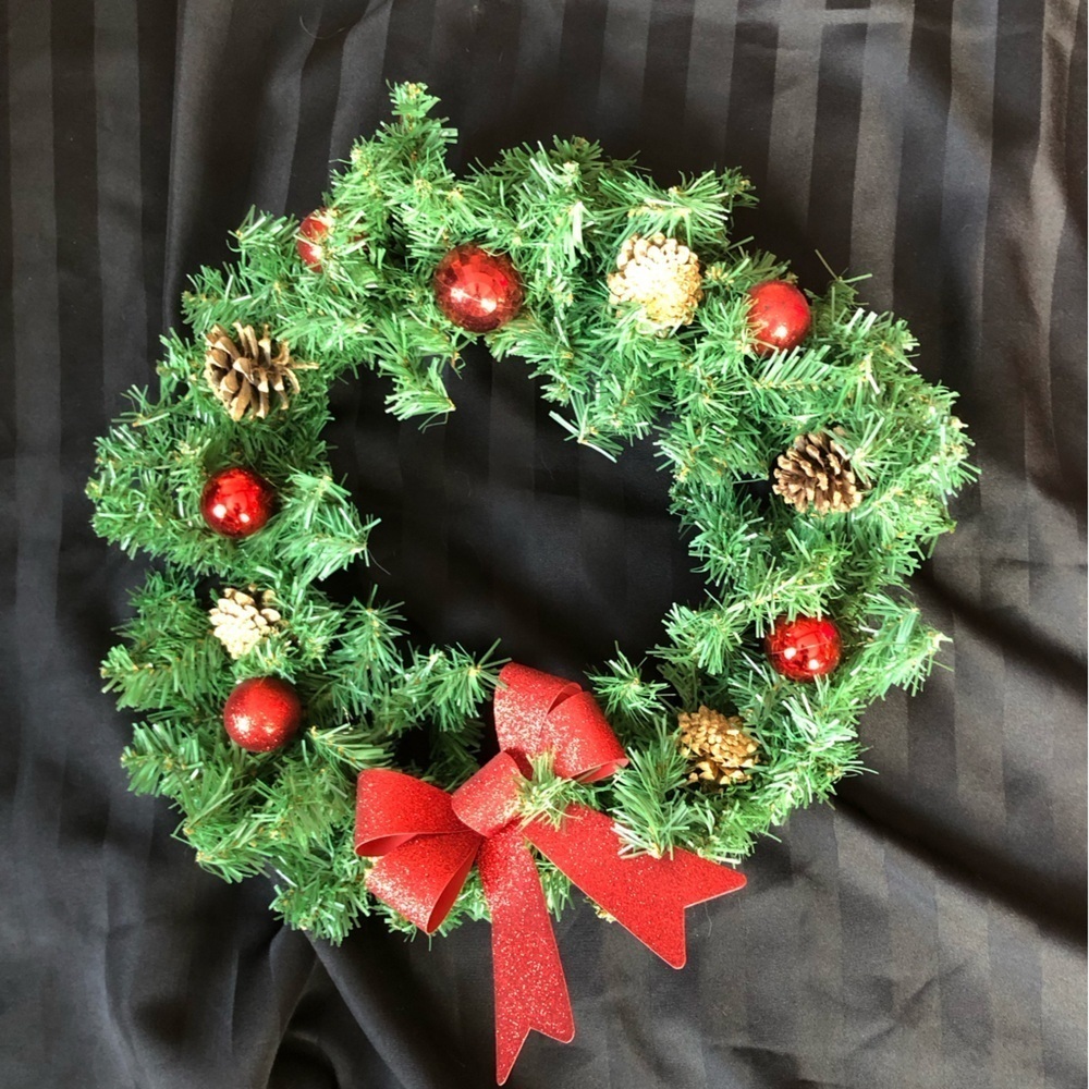 Handmade Holiday Wreath - Picture 6 of 8